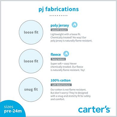 Toddler Girl Carter's Rainbow Tops & Bottoms Pajama Set