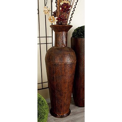 Stella & Eve Brown Iron Vase Rustic Design 3-piece Set