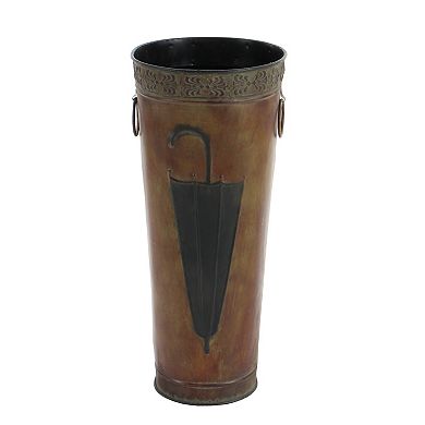 Stella & Eve Brown Iron Umbrella Accent Vase 2-piece Set