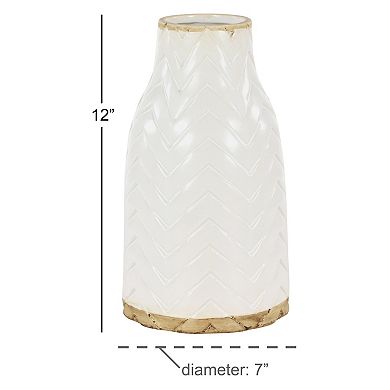 Stella & Eve Chevron Vase Table Decor