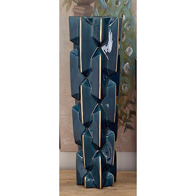 Stella & Eve Blue Stoneware Vase