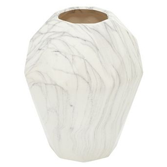 Stella & Eve White Stoneware Vase