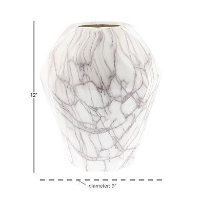 Stella & Eve White Stoneware Vase