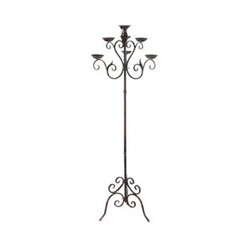 Stella & Eve Brown Iron Candle Holder