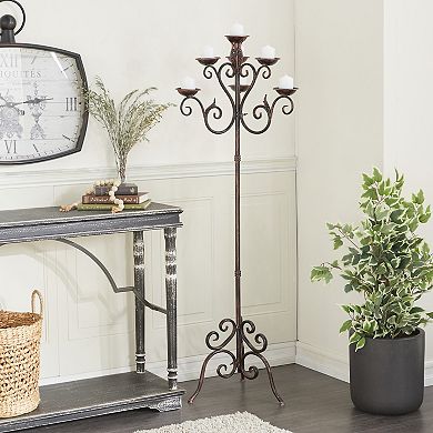 Stella & Eve Brown Iron Candle Holder