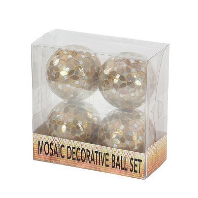Stella & Eve Decorative Ball 4-Piece Set