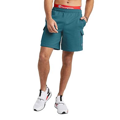 Men's Champion® Powerblend Fleece Cargo Shorts