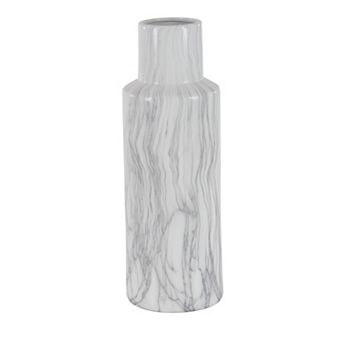 Stella & Eve White Stoneware Vase