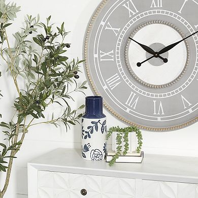 Stella & Eve Modern Blue Ceramic Vase