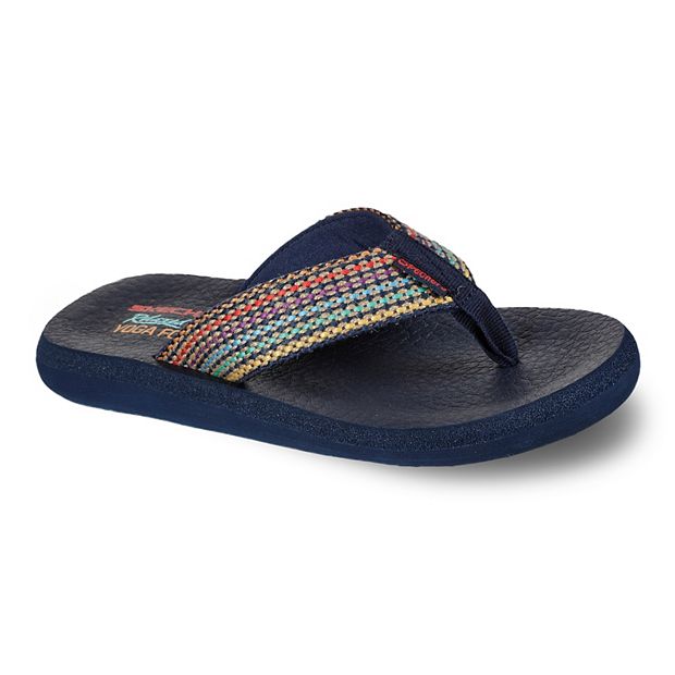 Skechers Cali Asana Mixed Signals Women s Thong Sandals