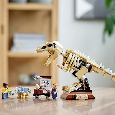 LEGO Jurassic World T. rex Dinosaur Fossil Exhibition 76940 Building Kit (198 Pieces)