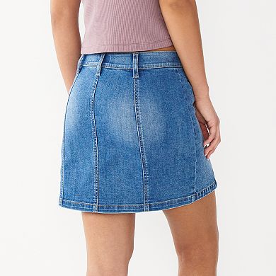 Juniors' SO® Denim Skirt