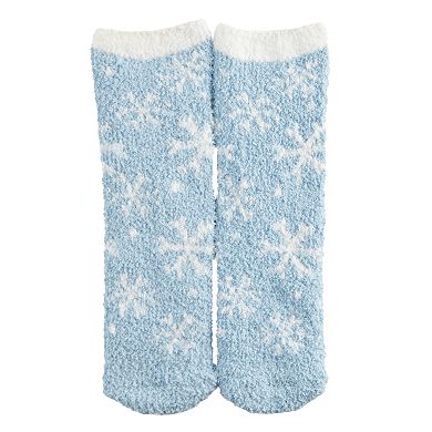 Women's Novelty Holiday Slipper Socks