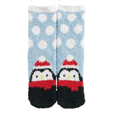 Women's Novelty Holiday Slipper Socks