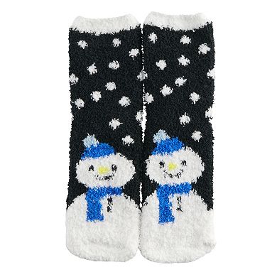Women's Novelty Holiday Slipper Socks
