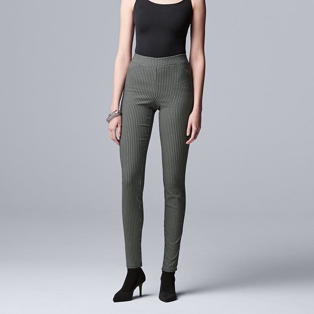 Women's Simply Vera Vera Wang Modern Twill Skinny Pants