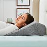 wedge pillow with antimicrobial cover