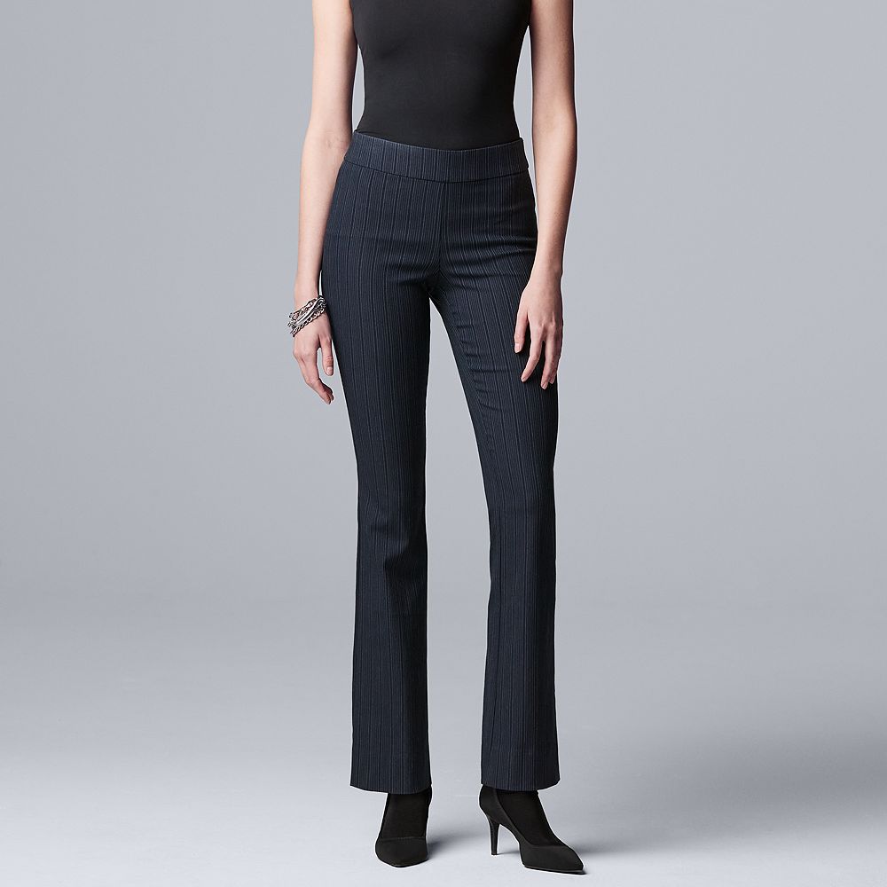 Women's Simply Vera Vera Wang Modern Twill Bootcut Pants