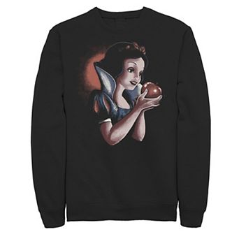 Disney's Snow White Distressed Apple Portrait Men's Sweatshirt