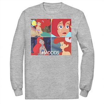 Disney's The Little Mermaid Ariel Men's Mood Panels Tee