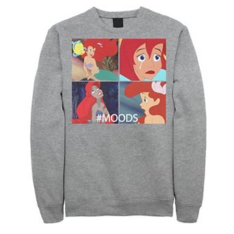 Disney's The Little Mermaid Ariel Men's Mood Panels Sweatshirt