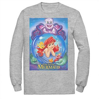 Disney's The Little Mermaid Ariel And Ursula Men's Poster Tee