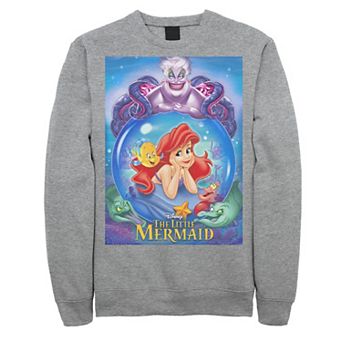 Disney's The Little Mermaid Ariel And Ursula Men's Poster Sweatshirt