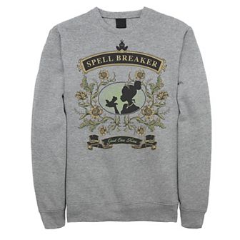 Men's Disney Princess & The Frog Spell Breaker Floral Silhouette Sweatshirt