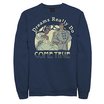 Men's Disney Princess and the Frog Dreams Come True Sweatshirt