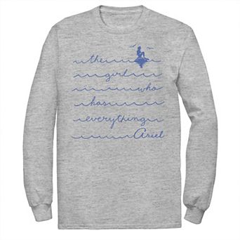Disney's The Little Mermaid Ariel The Girl Who Has Everything Men's Tee