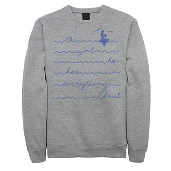Disney's The Little Mermaid Ariel Men's The Girl Who Has Everything Sweatshirt