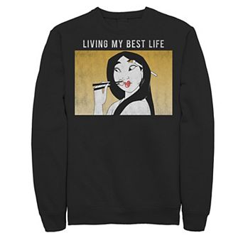 Disney's Mulan Men's Living My Best Life Sweatshirt
