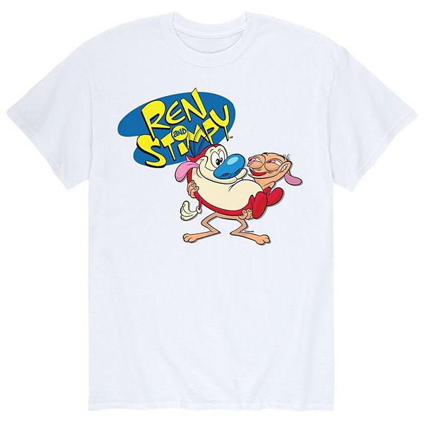 Men's Ren & Stimpy Holding Ren Tee