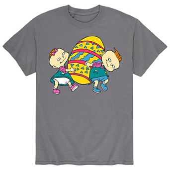 Men's Rugrats Easter Hunt Big Egg Tee