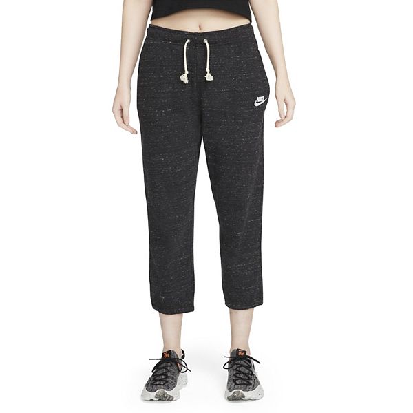  Nike Womens Gym Vintage Capris Black