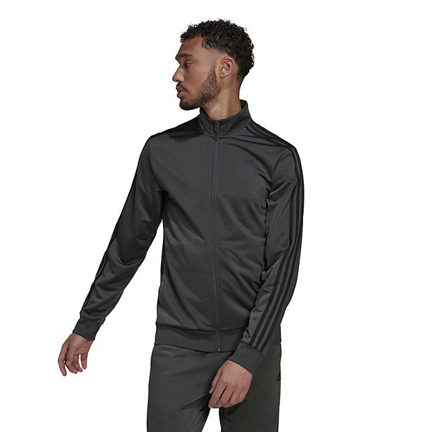 Gray adidas track discount jacket