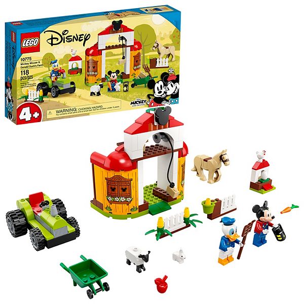 Disney S Mickey And Friends Mickey Mouse Donald Duck S Farm Building Kit By Lego