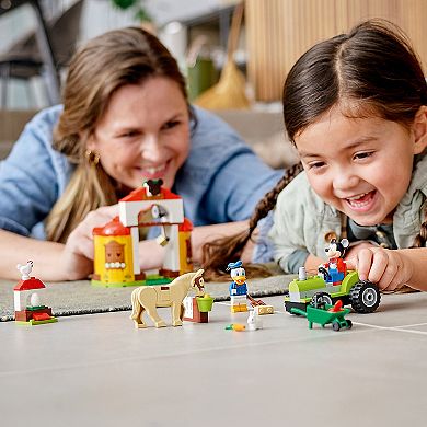 Disney's Mickey and Friends Mickey Mouse & Donald Duck's Farm Building Kit by LEGO