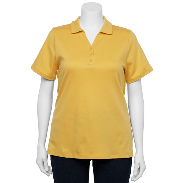 kohls plus size polo shirts