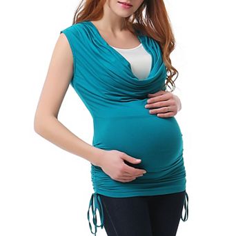 Maternity Pokkori Cowlneck Nursing Top