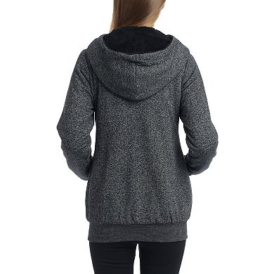 Maternity Pokkori Hooded Sweatshirt Jacket