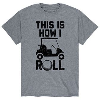 Men's How I Roll Golf Tee