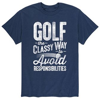 Men's Golf The Classy Way To Avoid People Tee