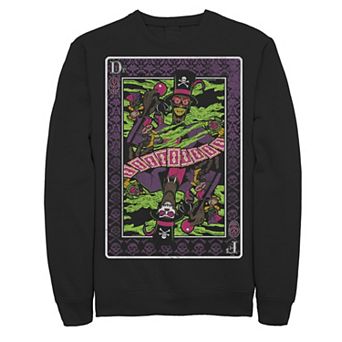 Disney's The Princess and the Frog Dr. Facilier Men's Playing Card Sweatshirt