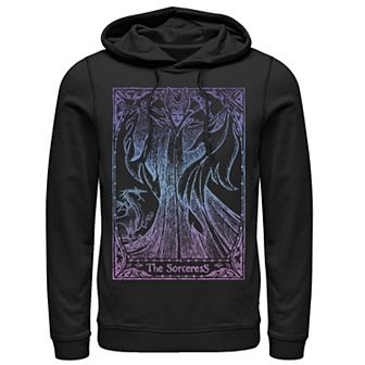 Disney's Sleeping Beauty Maleficent Men's Tarot Poster Hoodie