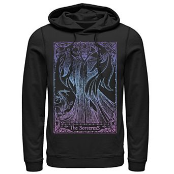 Disney's Sleeping Beauty Maleficent Men's Tarot Poster Hoodie