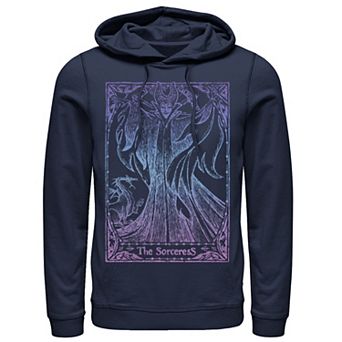 Disney's Sleeping Beauty Maleficent Men's Tarot Poster Hoodie