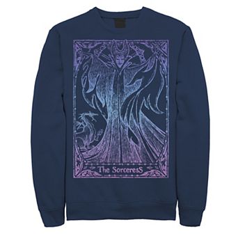 Disney's Sleeping Beauty Maleficent Men's Tarot Poster Sweatshirt