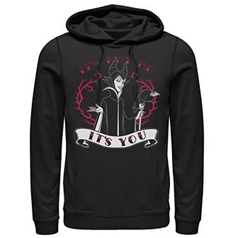 Disney's Sleeping Beauty Maleficent Men's Valentines It's Not Me It's You Hoodie