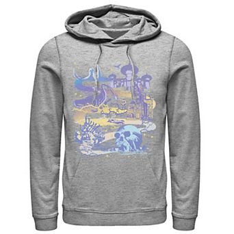 Disney Villains Men's Map Hoodie